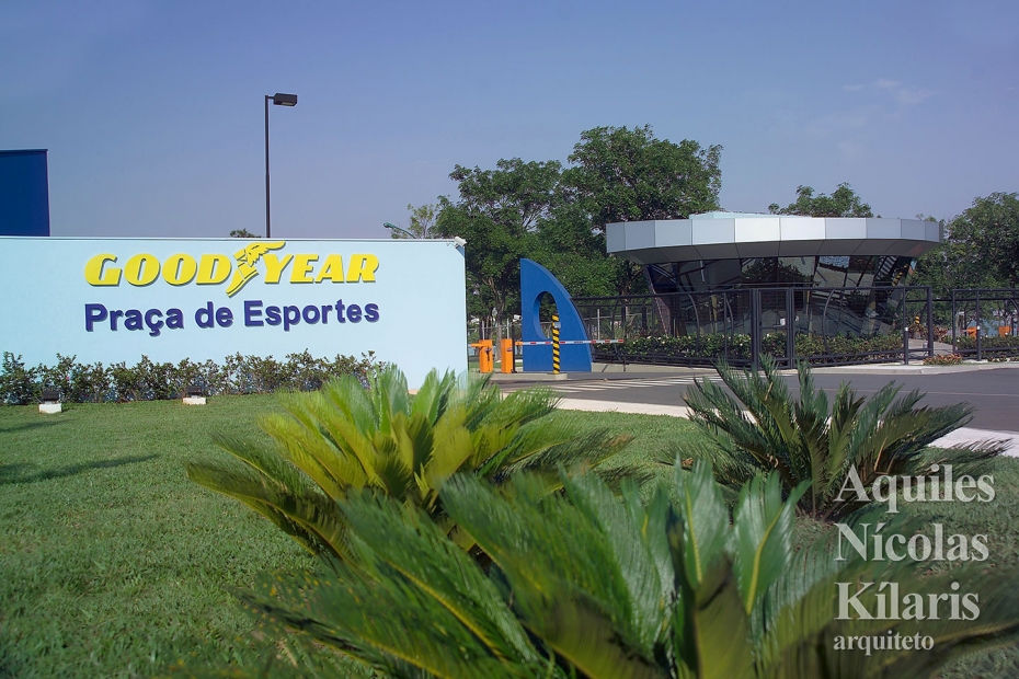 Arquiteto - Aquiles NÃ­colas KÃ­laris - Projetos Corporativos - Portaria Goodyear do Brasil