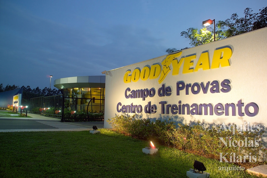 Arquiteto - Aquiles NÃ­colas KÃ­laris - Projetos Corporativos - Portaria Goodyear do Brasil