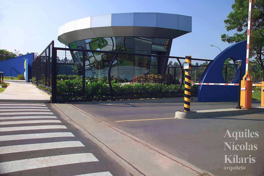 Arquiteto - Aquiles NÃ­colas KÃ­laris - Projetos Corporativos - Portaria Goodyear do Brasil