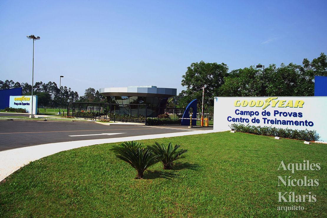Arquiteto - Aquiles NÃ­colas KÃ­laris - Projetos Corporativos - Portaria Goodyear do Brasil