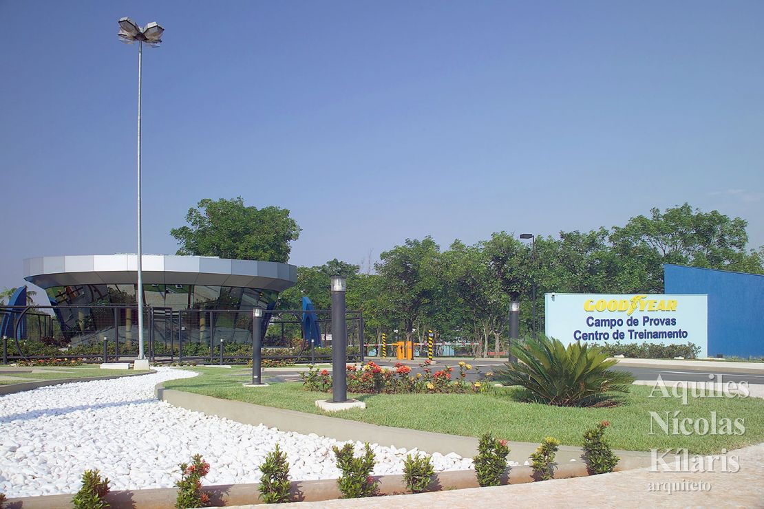 Arquiteto - Aquiles NÃ­colas KÃ­laris - Projetos Corporativos - Portaria Goodyear do Brasil
