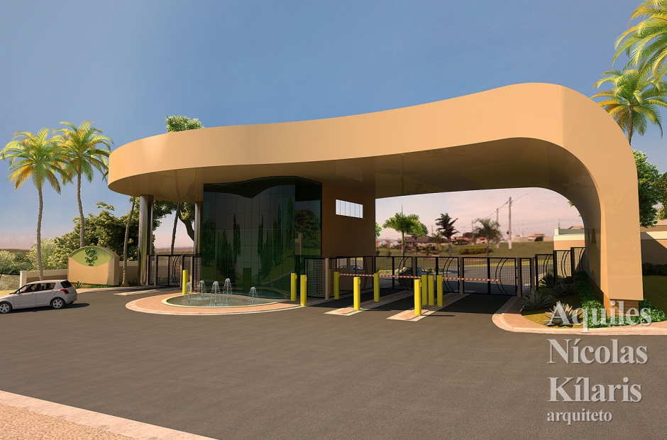 Arquiteto - Aquiles NÃ­colas KÃ­laris - Projetos Corporativos - Portaria Green Park