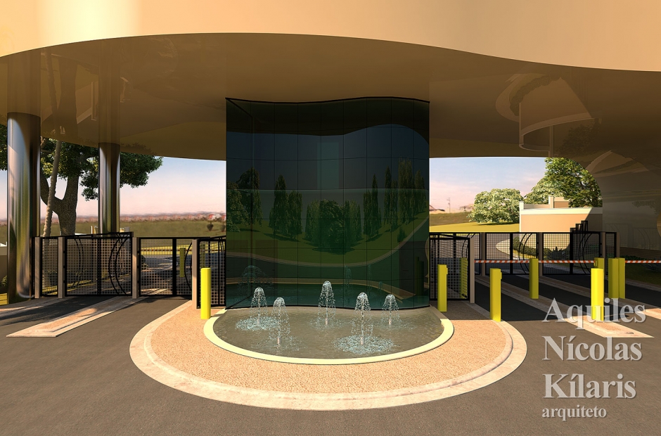 Arquiteto - Aquiles NÃ­colas KÃ­laris - Projetos Corporativos - Portaria Green Park