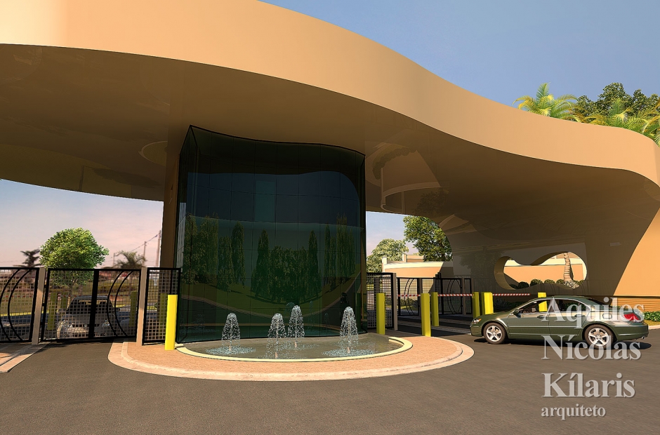 Arquiteto - Aquiles NÃ­colas KÃ­laris - Projetos Corporativos - Portaria Green Park