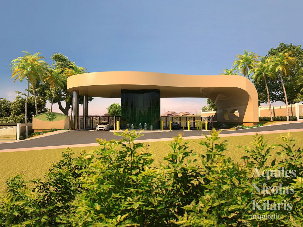Arquiteto - Aquiles NÃ­colas KÃ­laris - Projetos Corporativos - Portaria Green Park