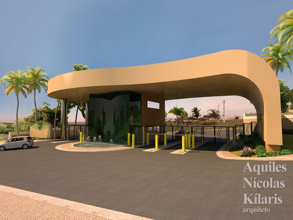 Arquiteto - Aquiles NÃ­colas KÃ­laris - Projetos Corporativos - Portaria Green Park