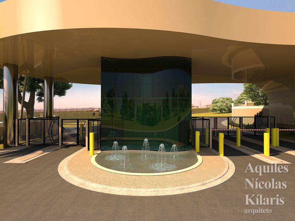Arquiteto - Aquiles NÃ­colas KÃ­laris - Projetos Corporativos - Portaria Green Park