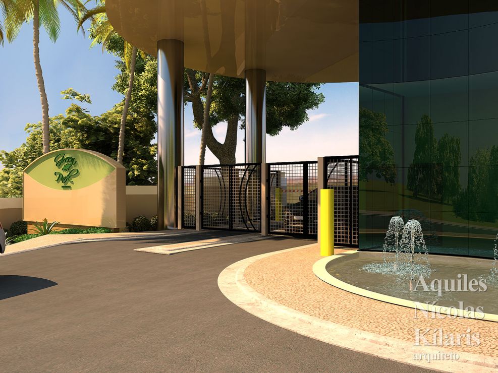 Arquiteto - Aquiles NÃ­colas KÃ­laris - Projetos Corporativos - Portaria Green Park