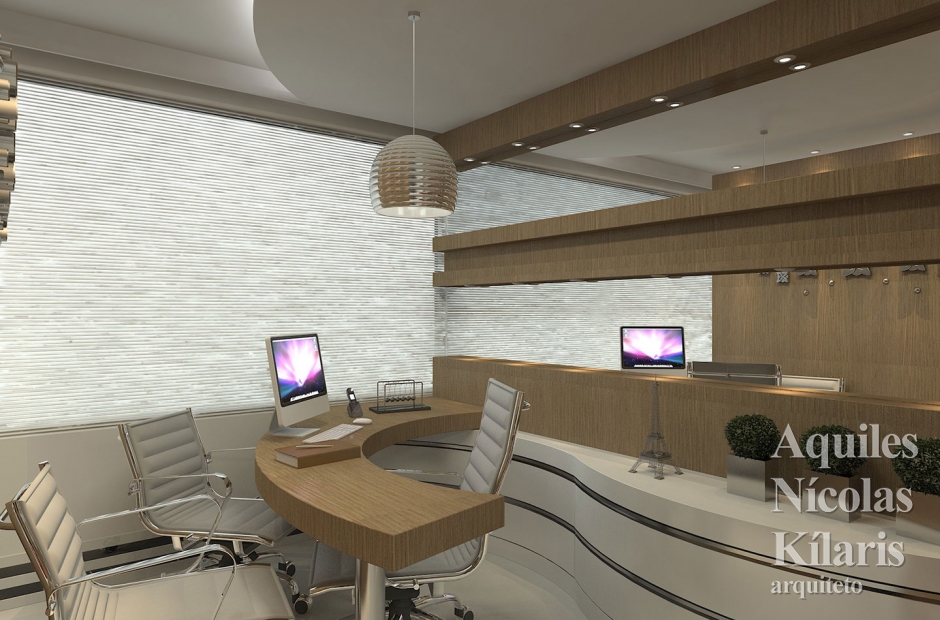 Arquiteto - Aquiles Nícolas Kílaris - Corporate Projects - Sala Comercial