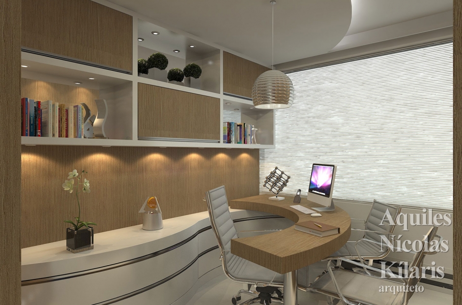 Arquiteto - Aquiles Nícolas Kílaris - Corporate Projects - Sala Comercial