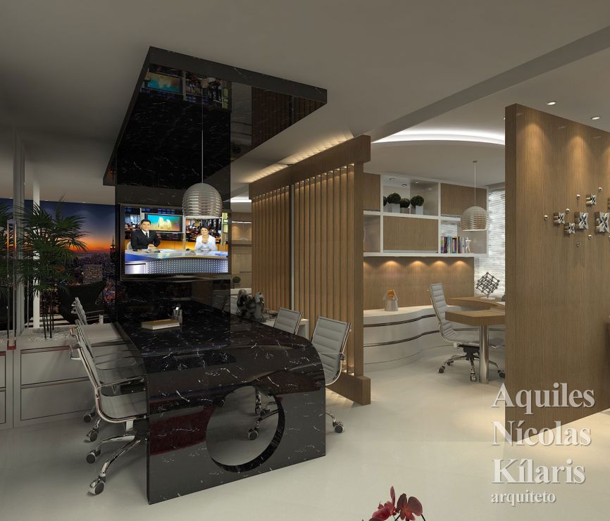Arquiteto - Aquiles Nícolas Kílaris - Corporate Projects - Sala Comercial