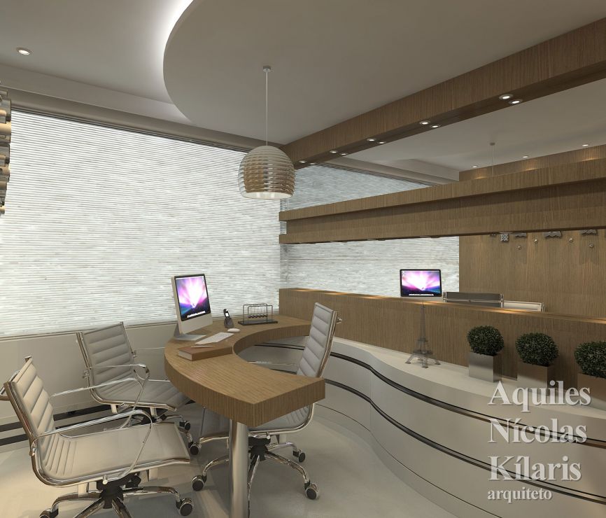 Arquiteto - Aquiles Nícolas Kílaris - Corporate Projects - Sala Comercial