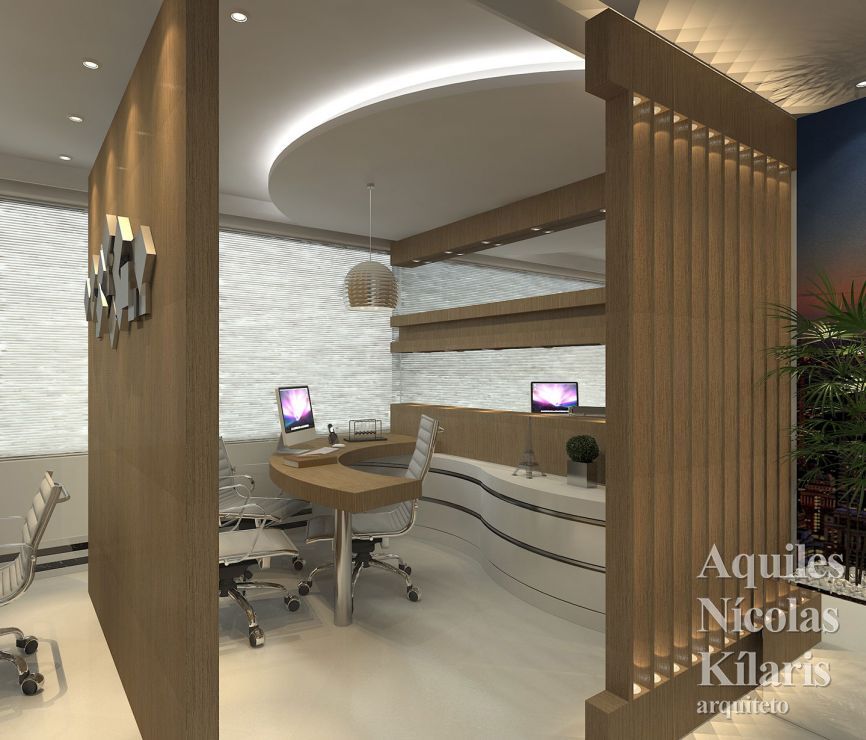 Arquiteto - Aquiles Nícolas Kílaris - Corporate Projects - Sala Comercial