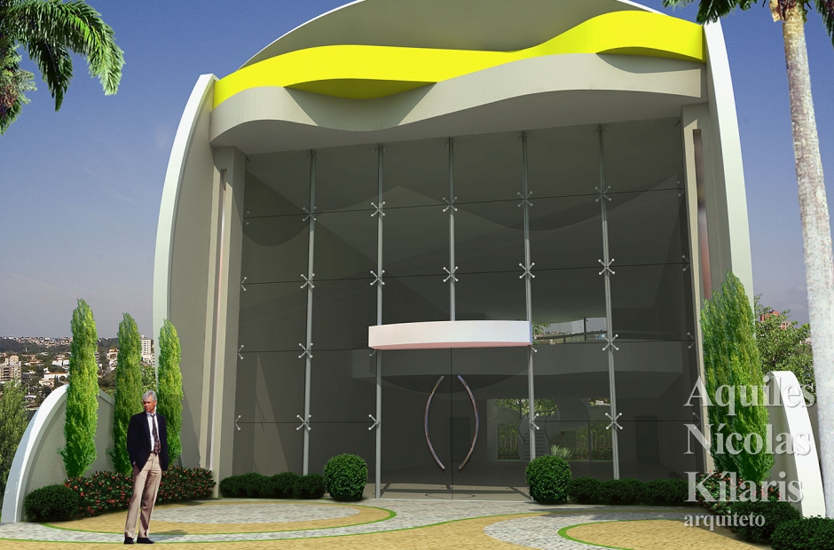 Arquiteto - Aquiles NÃ­colas KÃ­laris - Corporate Projects - SalÃ£o Comercial