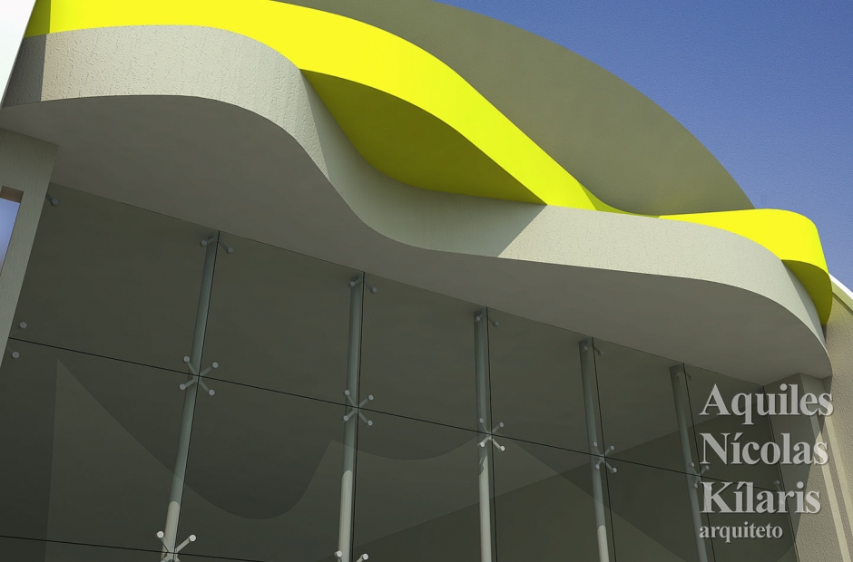 Arquiteto - Aquiles NÃ­colas KÃ­laris - Corporate Projects - SalÃ£o Comercial