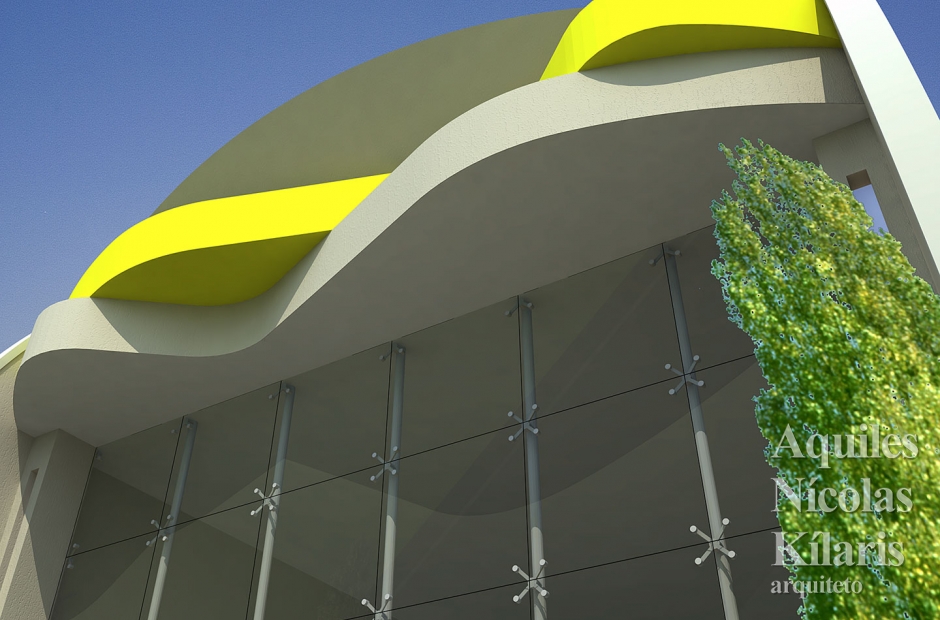 Arquiteto - Aquiles NÃ­colas KÃ­laris - Corporate Projects - SalÃ£o Comercial