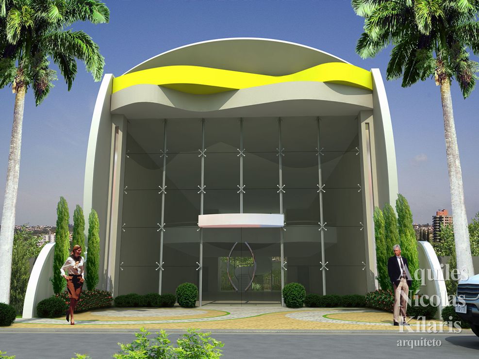 Arquiteto - Aquiles NÃ­colas KÃ­laris - Corporate Projects - SalÃ£o Comercial