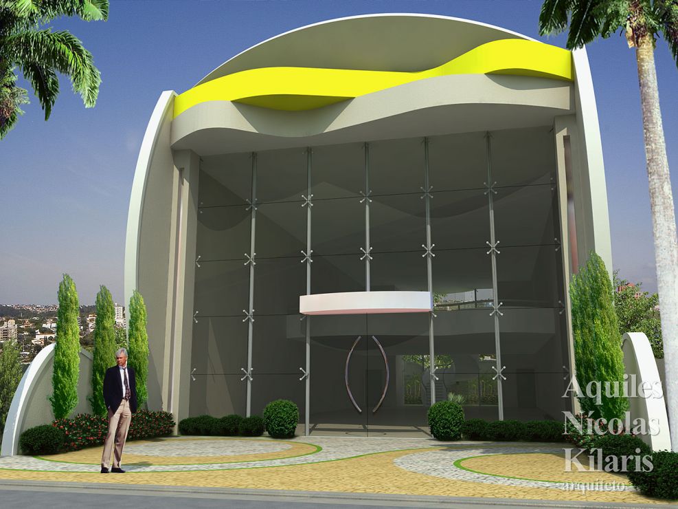 Arquiteto - Aquiles NÃ­colas KÃ­laris - Corporate Projects - SalÃ£o Comercial