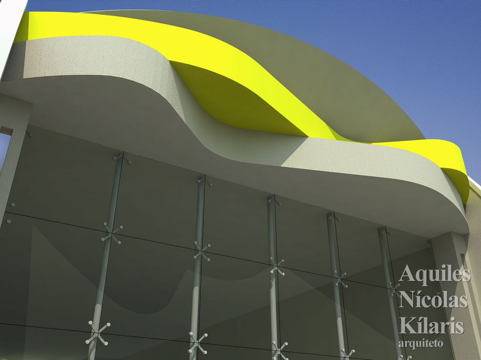 Arquiteto - Aquiles NÃ­colas KÃ­laris - Corporate Projects - SalÃ£o Comercial