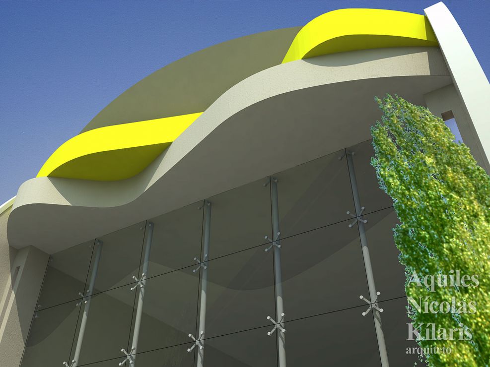 Arquiteto - Aquiles NÃ­colas KÃ­laris - Corporate Projects - SalÃ£o Comercial