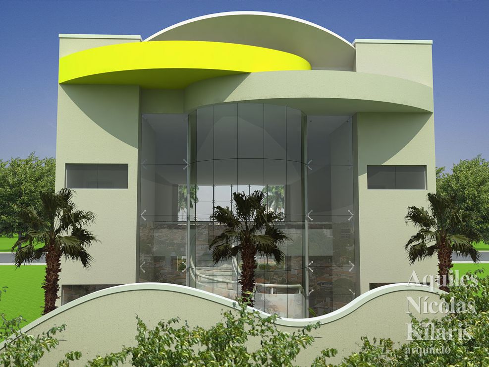 Arquiteto - Aquiles NÃ­colas KÃ­laris - Corporate Projects - SalÃ£o Comercial