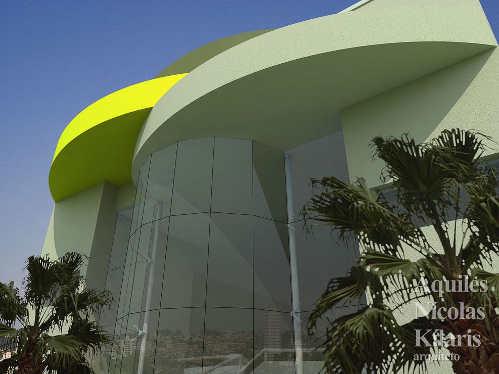 Arquiteto - Aquiles NÃ­colas KÃ­laris - Corporate Projects - SalÃ£o Comercial