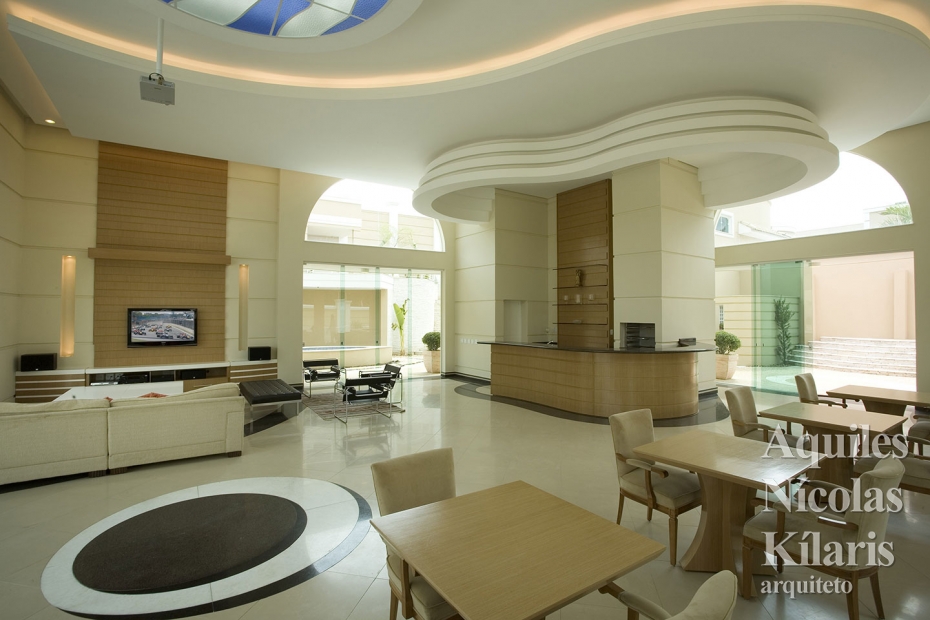Arquiteto - Aquiles NÃ­colas KÃ­laris - Projetos Corporativos - SalÃ£o de festas
