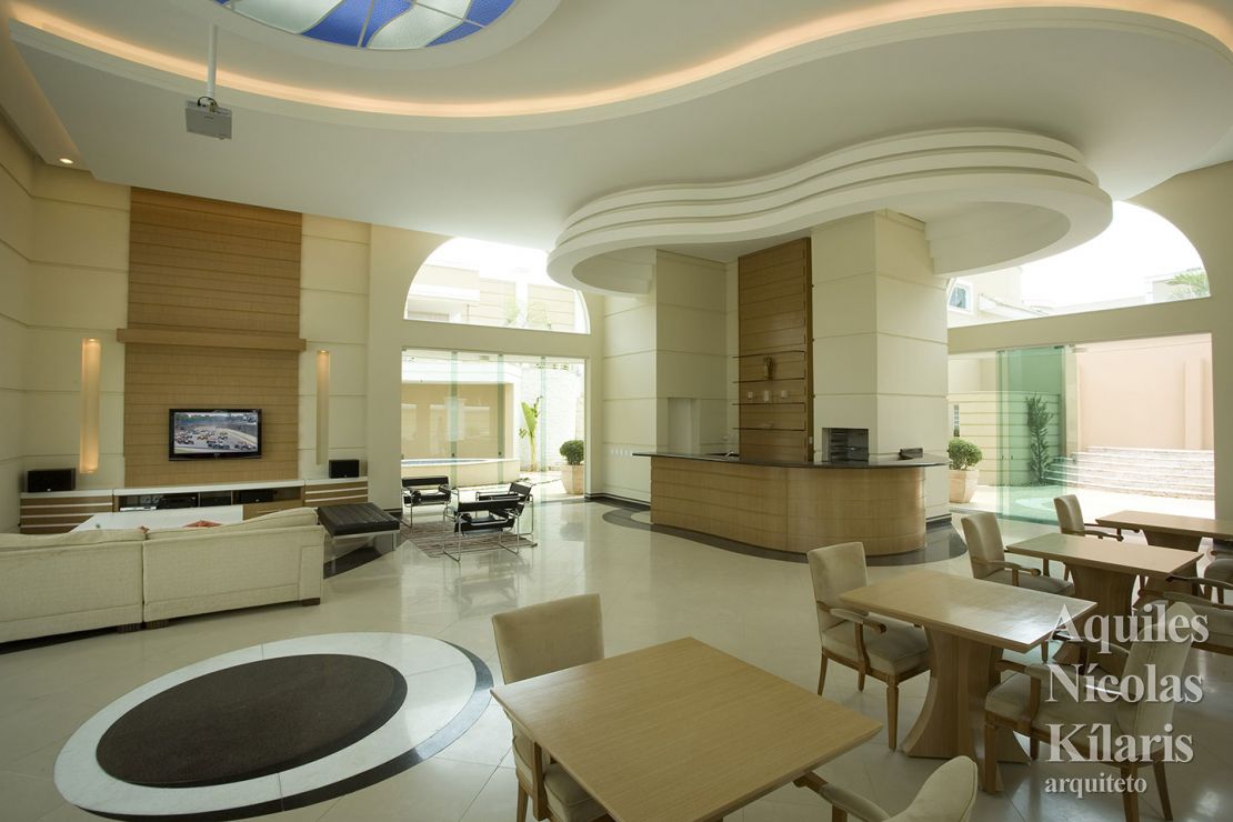 Arquiteto - Aquiles NÃ­colas KÃ­laris - Projetos Corporativos - SalÃ£o de festas