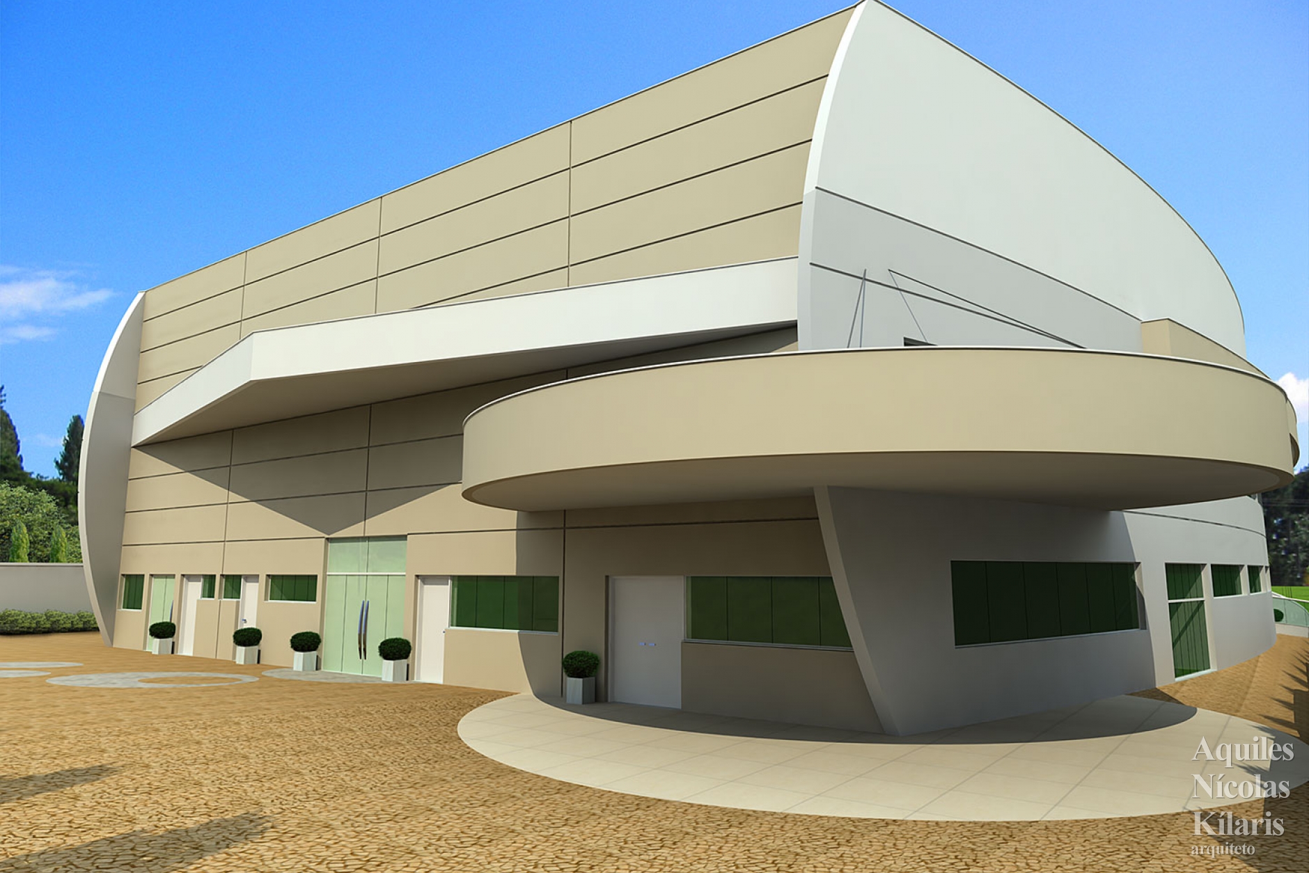 Arquiteto - Aquiles NÃ­colas KÃ­laris - Corporate Projects - SalÃ£o de festas Araraquara