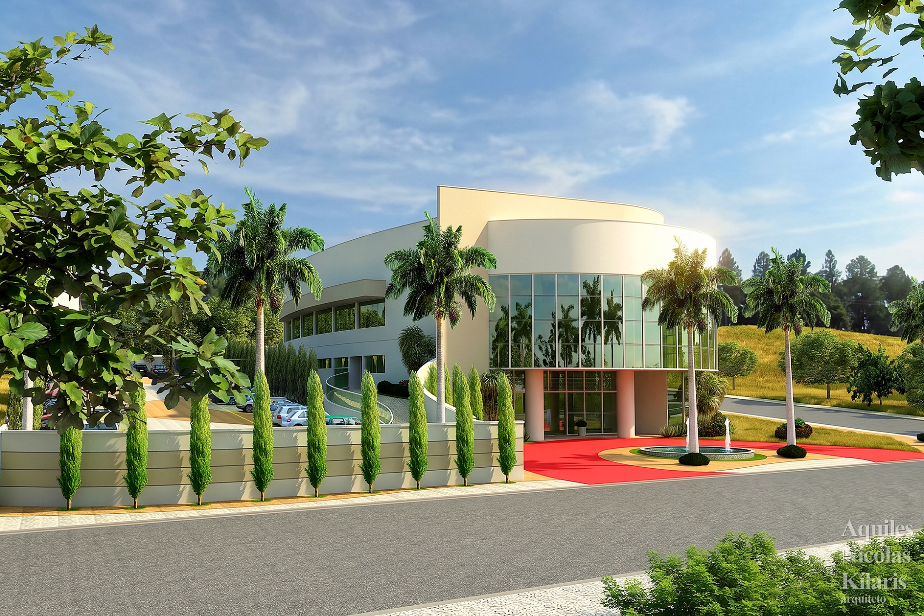 Arquiteto - Aquiles NÃ­colas KÃ­laris - Corporate Projects - SalÃ£o de festas Araraquara