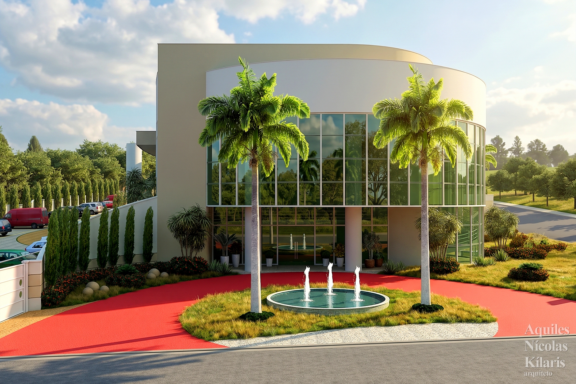Arquiteto - Aquiles NÃ­colas KÃ­laris - Corporate Projects - SalÃ£o de festas Araraquara