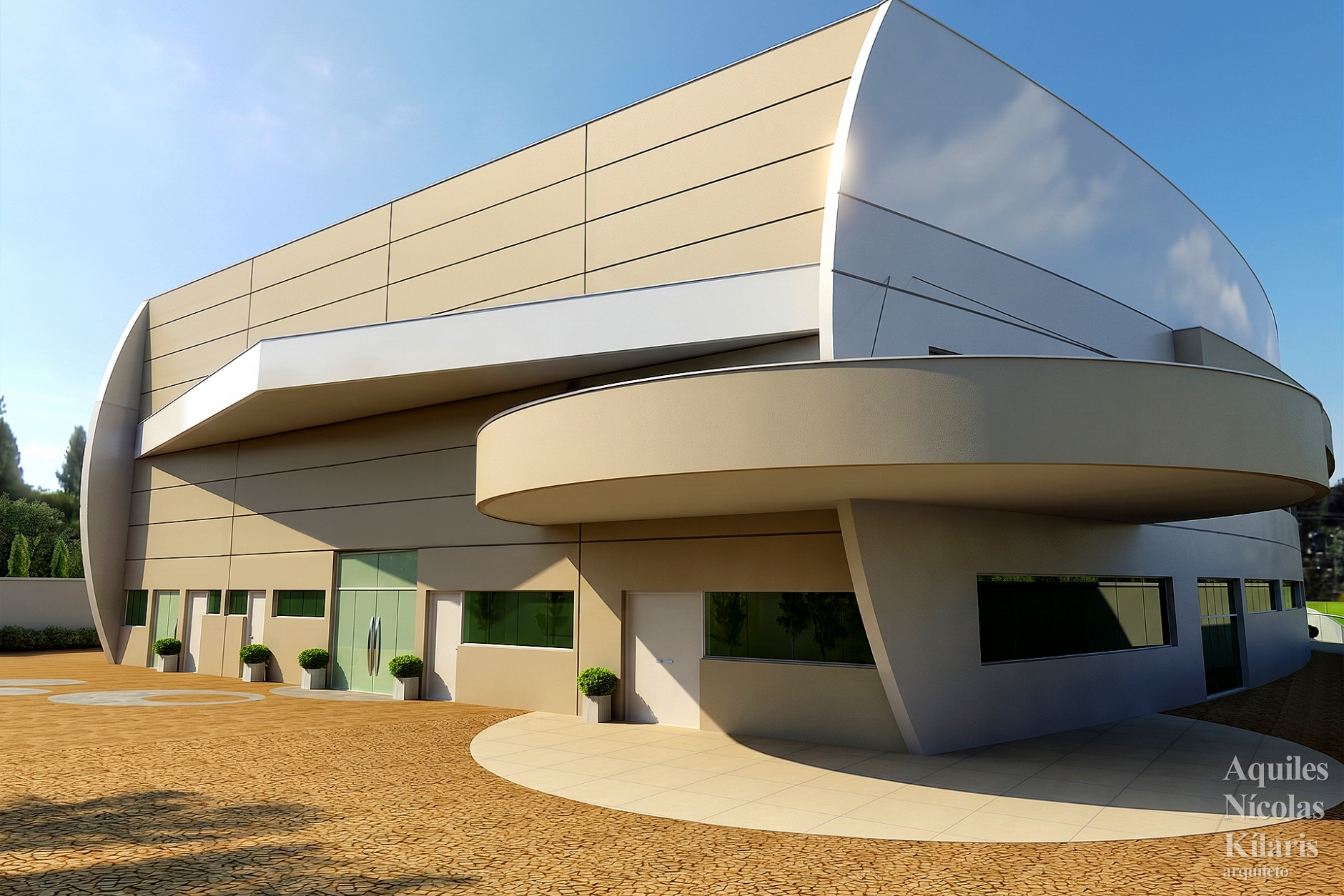 Arquiteto - Aquiles NÃ­colas KÃ­laris - Corporate Projects - SalÃ£o de festas Araraquara