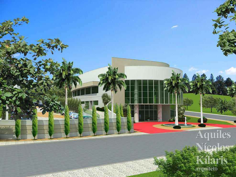 Arquiteto - Aquiles Nícolas Kílaris - Projetos Corporativos - Salão de festas Araraquara