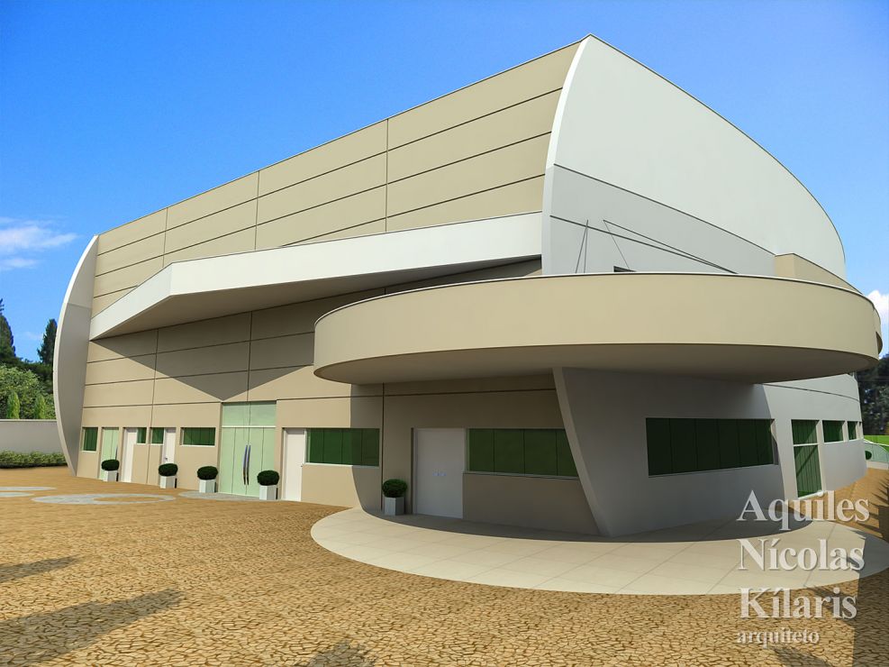Arquiteto - Aquiles Nícolas Kílaris - Projetos Corporativos - Salão de festas Araraquara