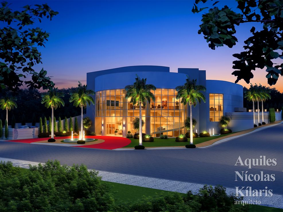 Arquiteto - Aquiles NÃ­colas KÃ­laris - Corporate Projects - SalÃ£o de festas Araraquara
