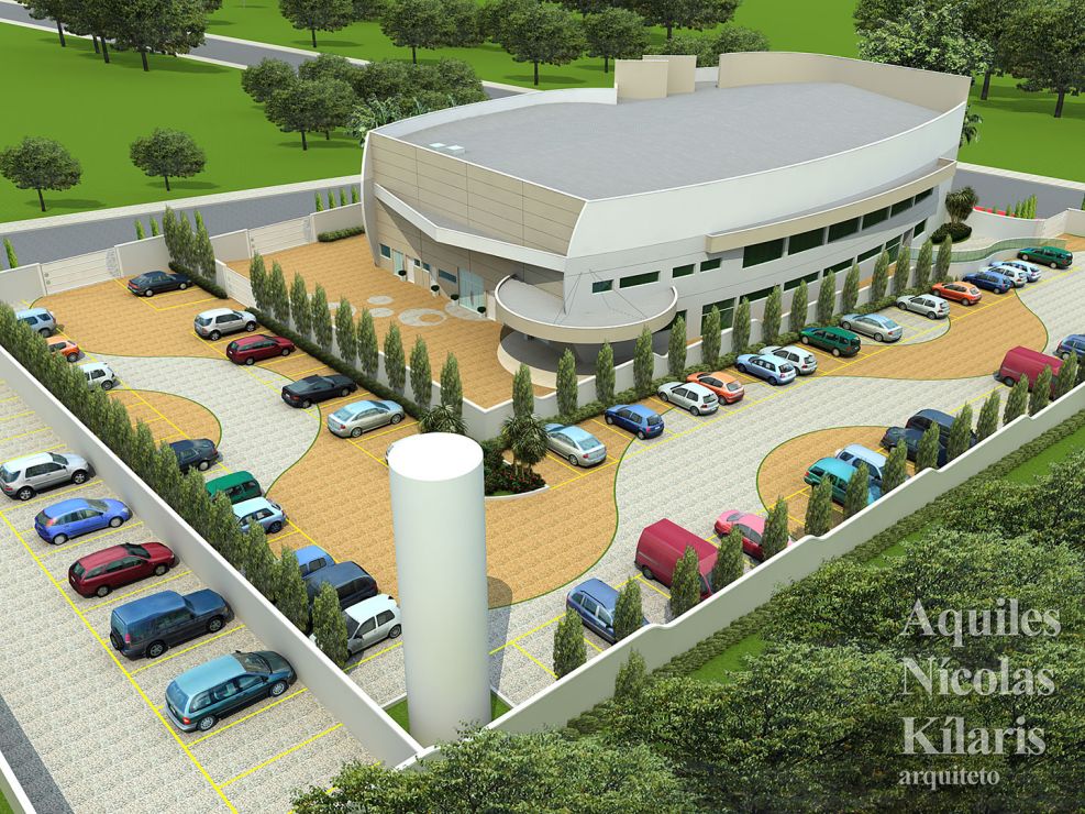 Arquiteto - Aquiles Nícolas Kílaris - Projetos Corporativos - Salão de festas Araraquara