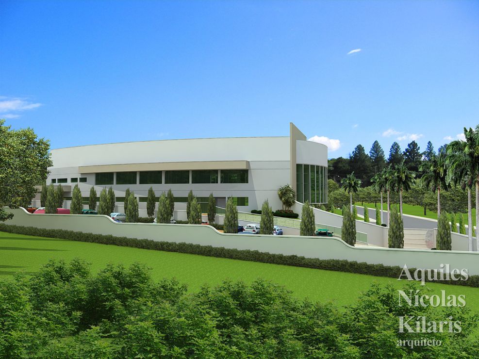 Arquiteto - Aquiles Nícolas Kílaris - Projetos Corporativos - Salão de festas Araraquara