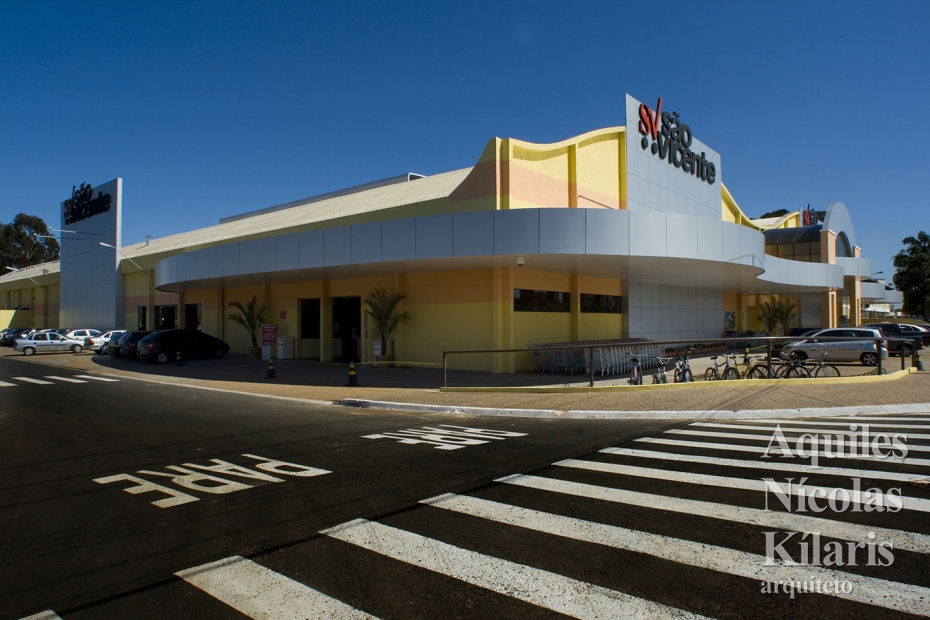 Arquiteto - Aquiles NÃ­colas KÃ­laris - Projetos Corporativos - Supermercados SÃ£o Vicente