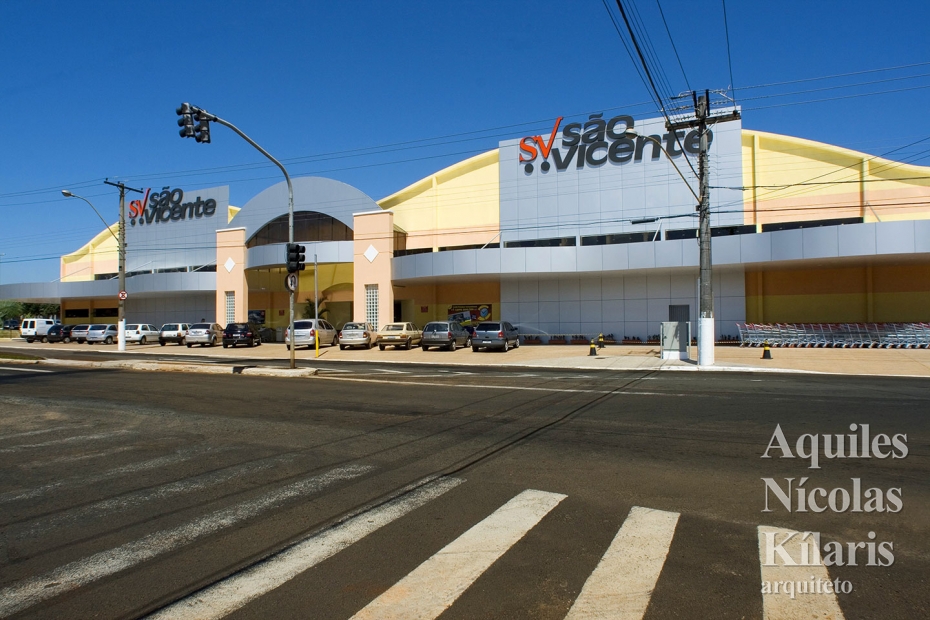 Arquiteto - Aquiles NÃ­colas KÃ­laris - Projetos Corporativos - Supermercados SÃ£o Vicente
