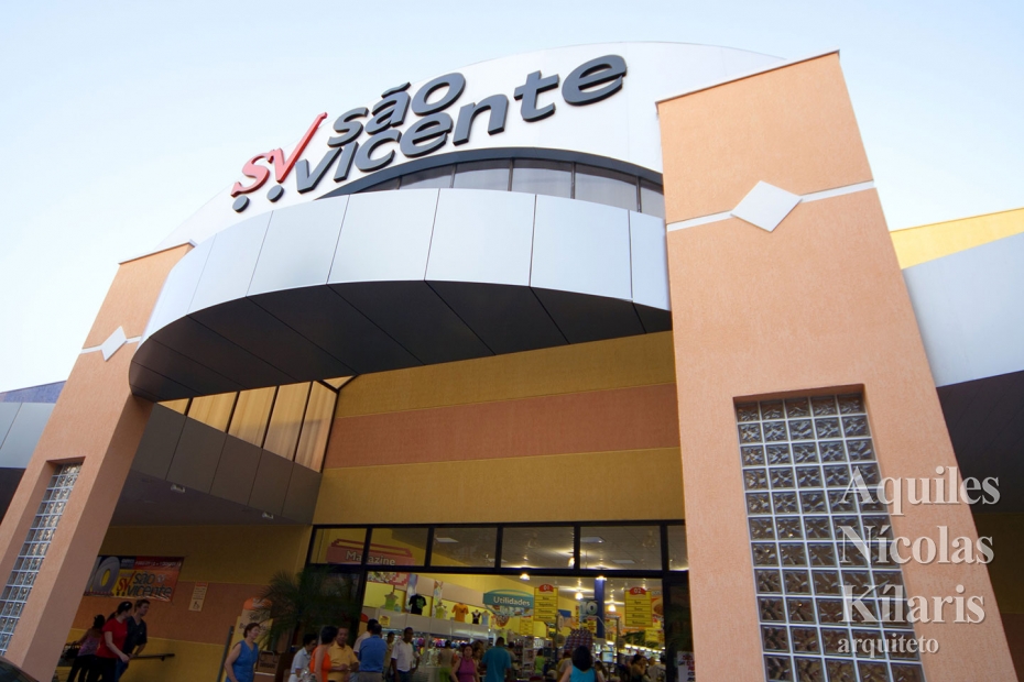Arquiteto - Aquiles NÃ­colas KÃ­laris - Projetos Corporativos - Supermercados SÃ£o Vicente