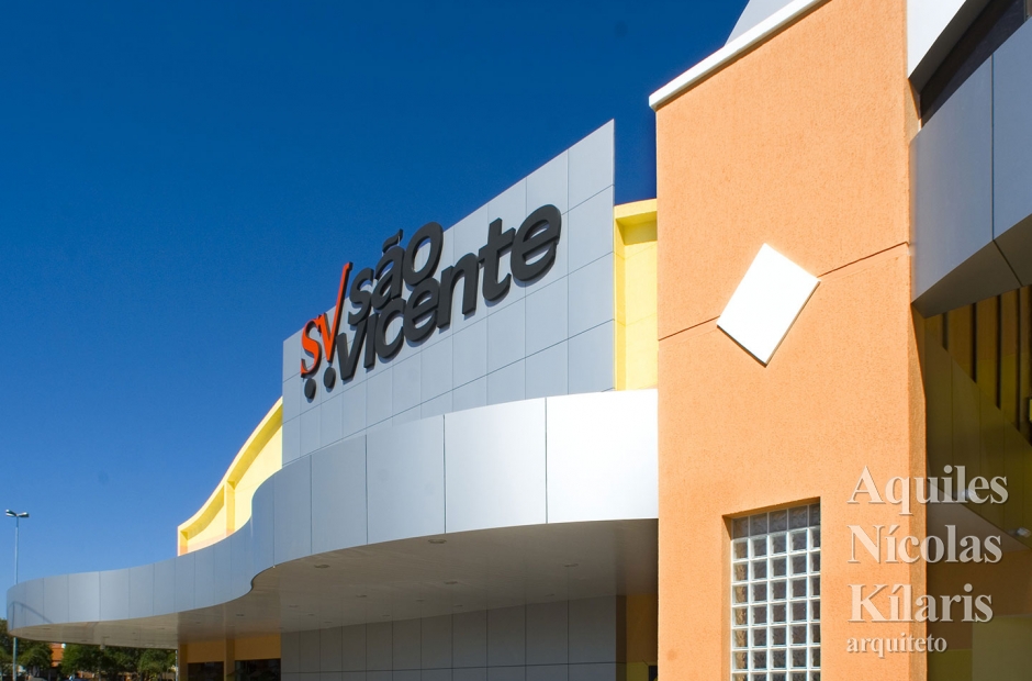 Arquiteto - Aquiles NÃ­colas KÃ­laris - Projetos Corporativos - Supermercados SÃ£o Vicente