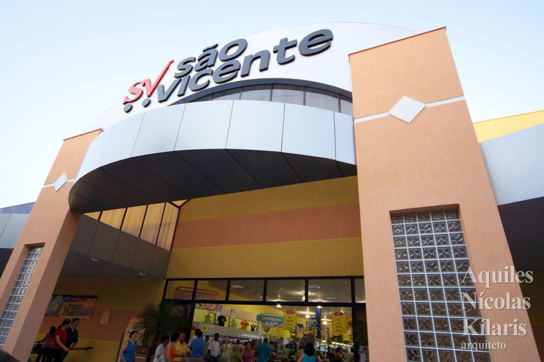 Arquiteto - Aquiles NÃ­colas KÃ­laris - Projetos Corporativos - Supermercados SÃ£o Vicente