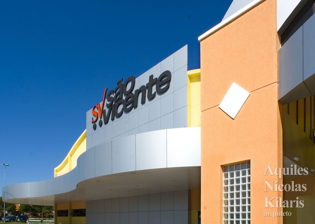 Arquiteto - Aquiles NÃ­colas KÃ­laris - Projetos Corporativos - Supermercados SÃ£o Vicente