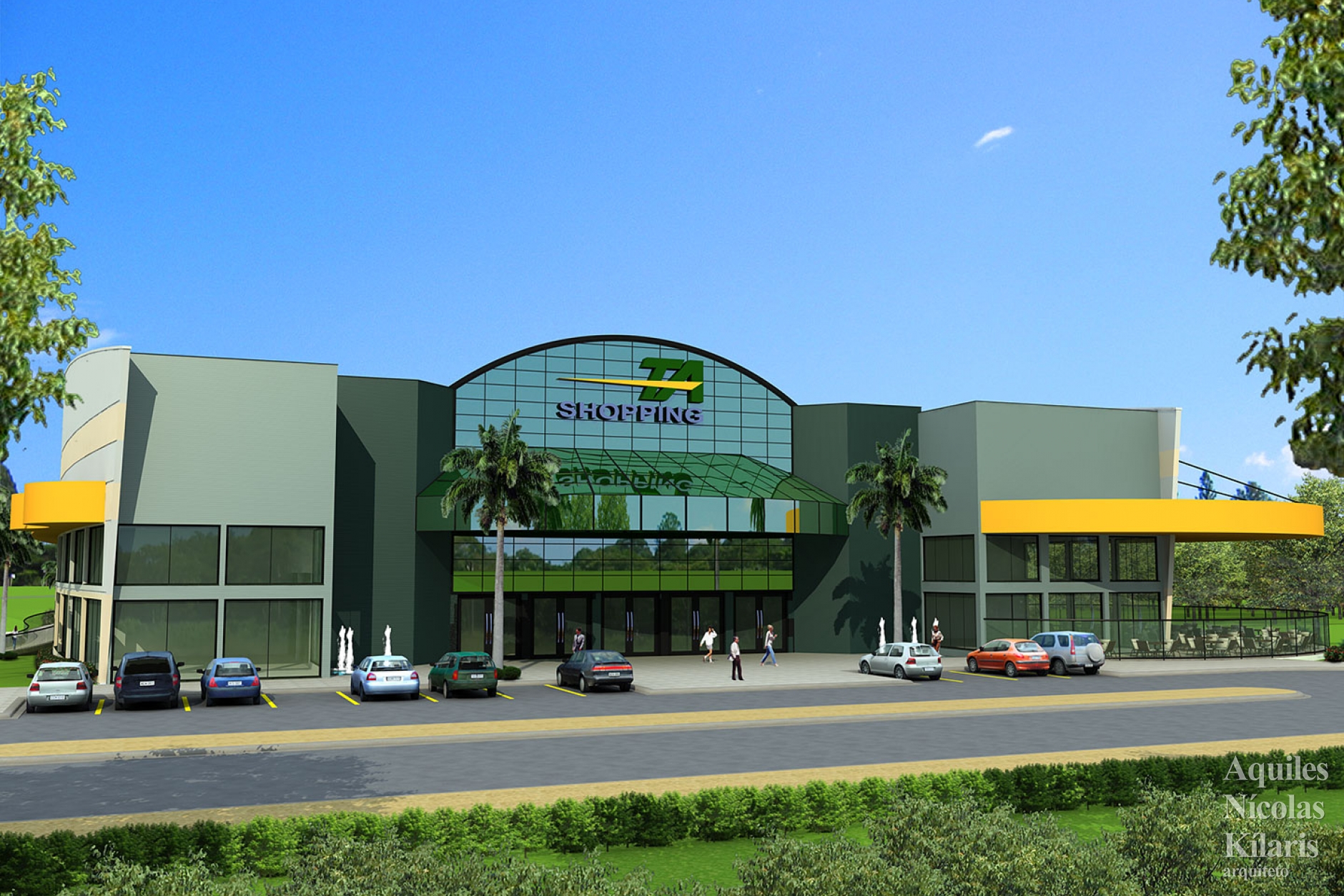 Arquiteto - Aquiles NÃ­colas KÃ­laris - Projetos Corporativos - TA Shopping