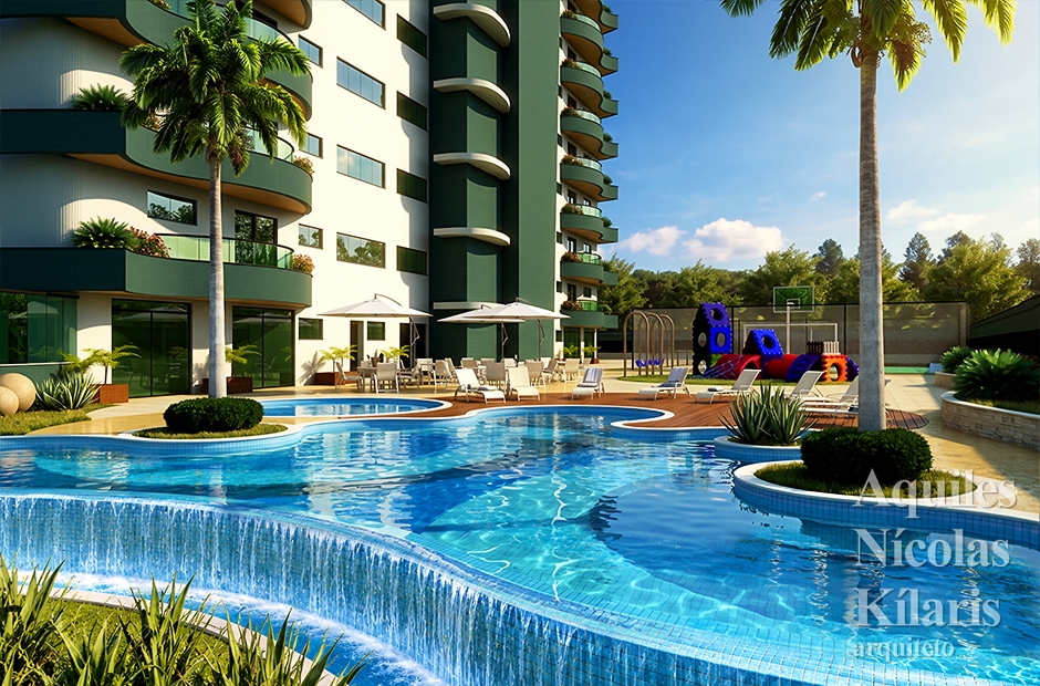 Arquiteto - Aquiles NÃ­colas KÃ­laris - Corporate Projects - Waves MansÃµes Suspensas