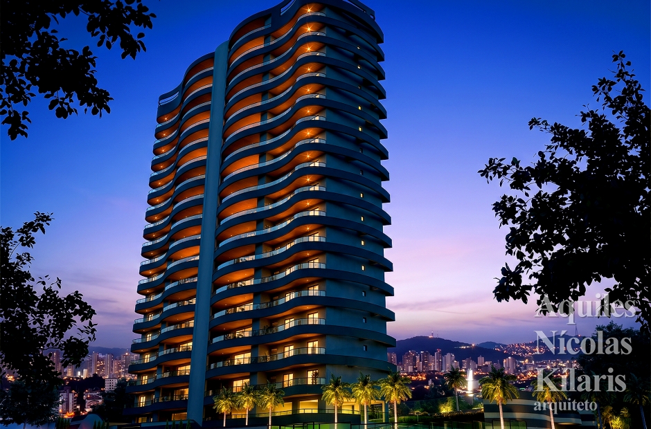 Arquiteto - Aquiles NÃ­colas KÃ­laris - Corporate Projects - Waves MansÃµes Suspensas