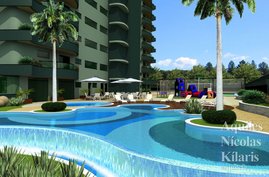 Arquiteto - Aquiles NÃ­colas KÃ­laris - Corporate Projects - Waves MansÃµes Suspensas