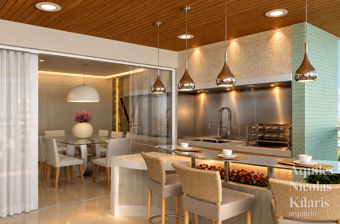 Arquiteto - Aquiles NÃ­colas KÃ­laris - Corporate Projects - Waves MansÃµes Suspensas