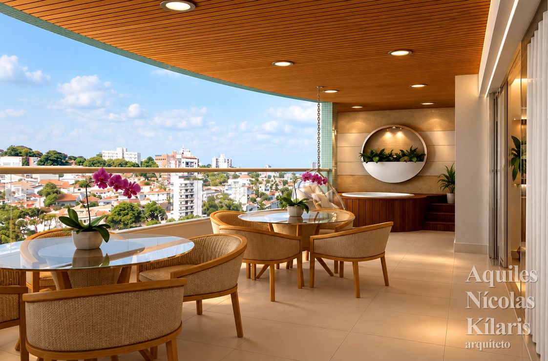 Arquiteto - Aquiles NÃ­colas KÃ­laris - Corporate Projects - Waves MansÃµes Suspensas