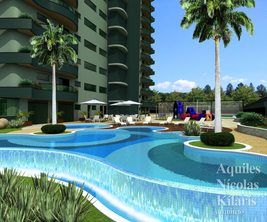 Arquiteto - Aquiles NÃ­colas KÃ­laris - Corporate Projects - Waves MansÃµes Suspensas